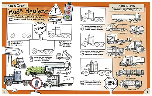 How to Draw Awesome Vehicles: Land, Sea, and Air: A Drawing Book for Kids Packed With 100+ Vehicles (Car and Boat Drawing Book) (How to Draw Series) - Image 2
