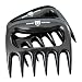 Hungry Panther MEAT CLAWS SET - Heat resistant, sharp barbecue claws/meat shredder tool for pulled pork, chicken and other meats! Easily pull apart meats from the smoker, grill, or bbq - BPA free!