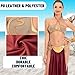 Heodols Womens Princess Slave Costume Bikini Outfits Sexy Lingerie Bra Skirt Dress Halloween Costumes for Adults