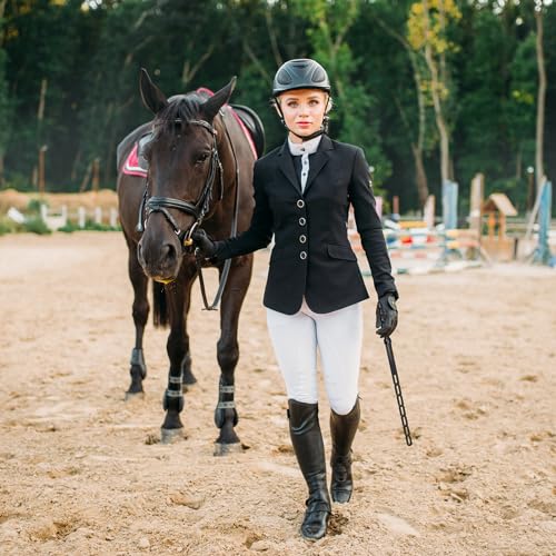 YICHI Chicote de borracha para equitação para esportes equestres 50,8 cm (C)