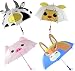 Produktbild BUSDUGA - Sicherheits-Kinderregenschirm mit LICHT & Sound vers. Tiermotive ca. 75cm (Schaf)