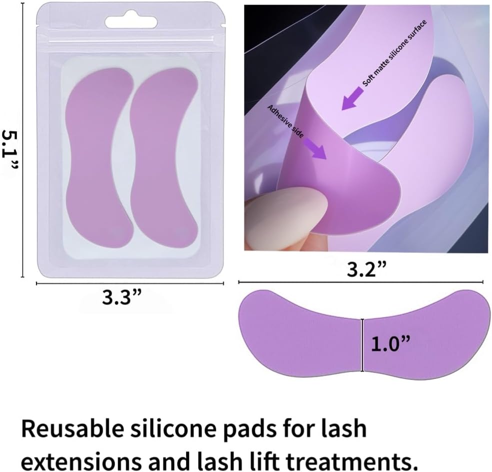 Ink Permanent Lash Lift & Tint Kit Accessory Set, 279-Piece Lash Perm Tools | 279-piece lash lift accessory set with 7-size silicone shields, pads, brushes, applicators, Y-combs and mascara wands.