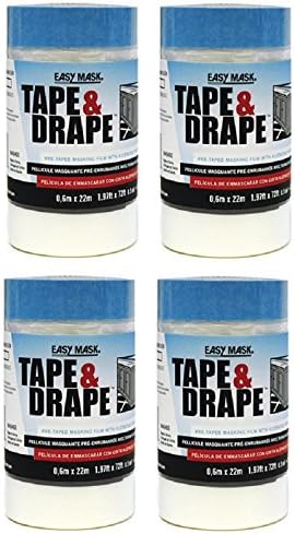 Trimaco Easy Mask 2 ft. W x 72 ft. L x 0.5 mil Plastic Masking Film 1 pk