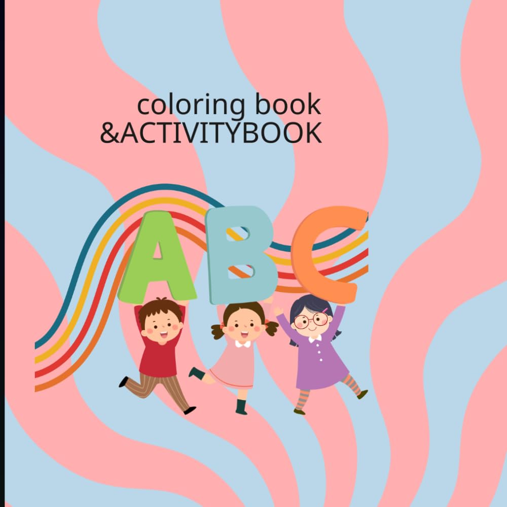 Coloring & Activity Book for Kids: كتاب تلوين و أنشطة للأطفال