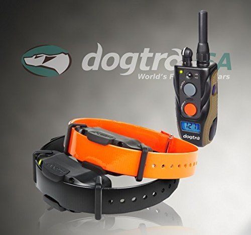 Dogtra 1902S E Collar - 2 Dog, 3/4 Mile Remote Trainer with LCD Screen - Fully Waterproof Collar - includes eOutletDeals Collapsible Pet Travel Bowl - Thumbnail 3