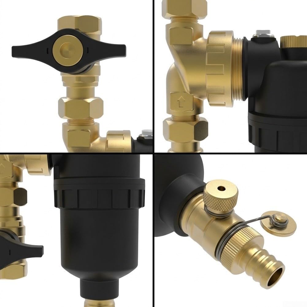 Separatore Fango Magnetico Filettatura Interna DN20 Rame(DN20)