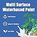 CIONIA All-in-One Paint - Multi Surface White Paint - Furniture and Cabinet for Interior/Exterior - No Sanding, Quick Drying, Perfect for Wood, Wall, Metal and More, 5 Oz