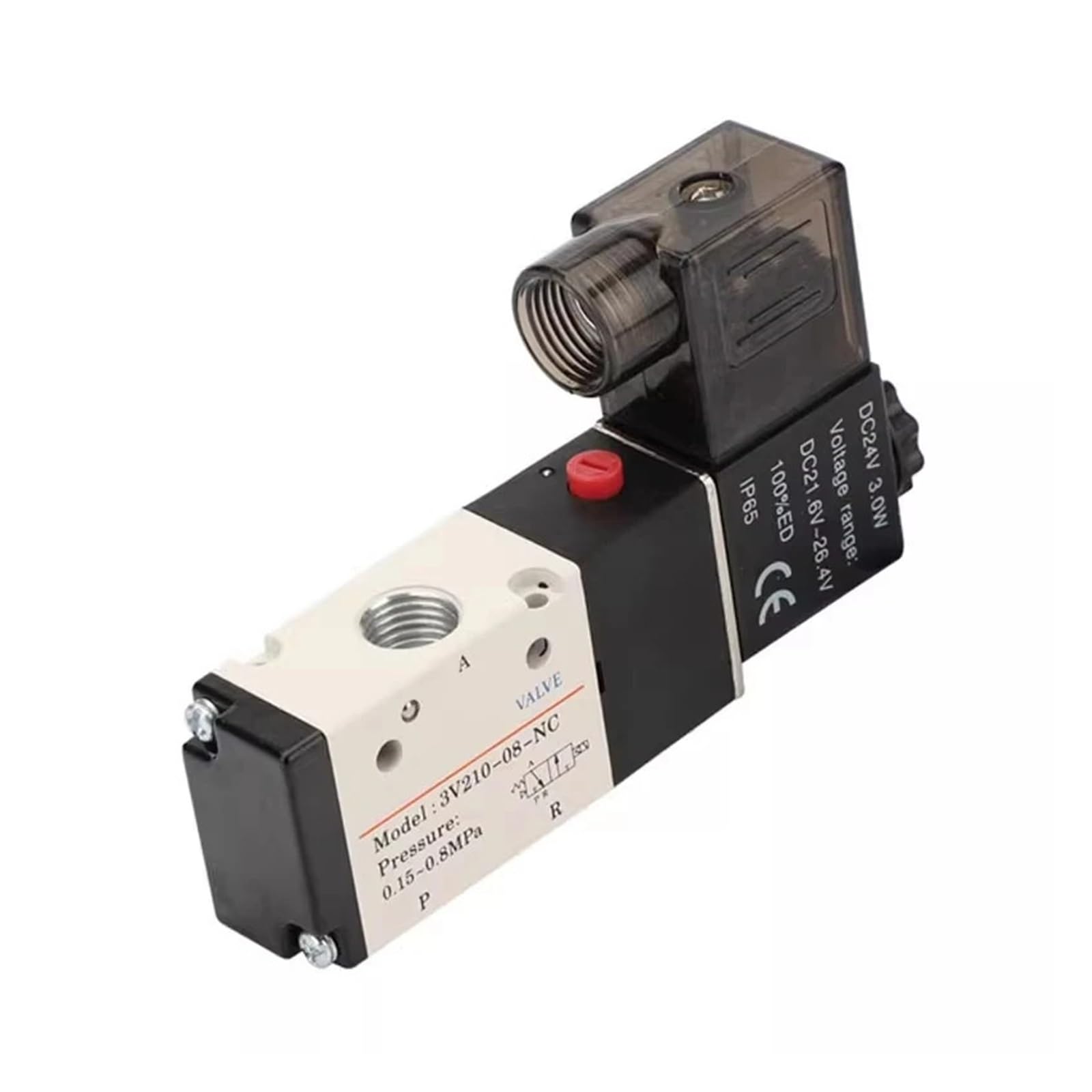 Électrovanne 3V110-M5/06NO pour inverser le flux d'air des systèmes pneumatiques