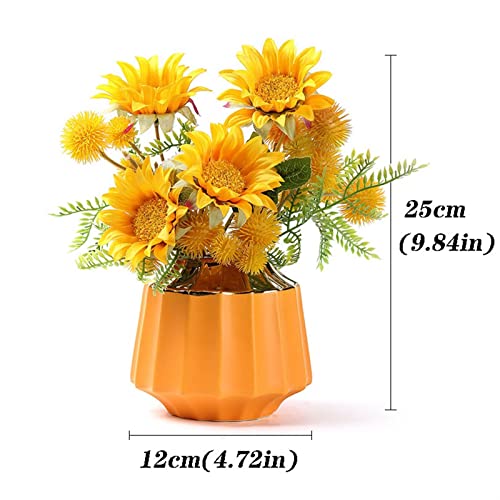 Fleurs artificielles pour table à manger et salon élégant - 3