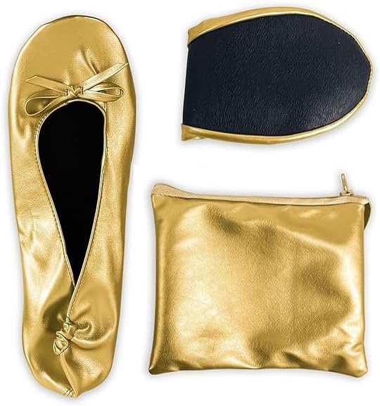 Women's Foldable Dance Shoes Ballet Flats