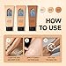Leg Makeup Waterproof No Transfer,Flawless Looking Leg and Body Scar Cover up Makeup,Waterproof Long Last Easy Application for All Skin Tones.(2# Medium Golw)