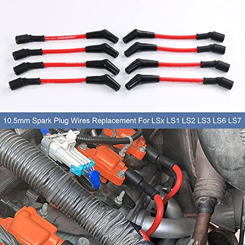 JDMSPEED 10.5mm LS Spark Plug Wire Set - Image 3