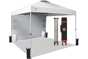 Outdoor Sun Canopy Tent 10x10,1 Persion Easy Setup Instant Camping Canopy Tent