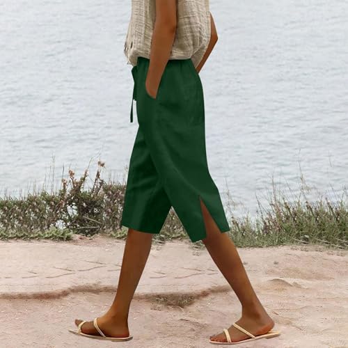 Lightweight Women's Summer Bermuda Shorts with Pockets