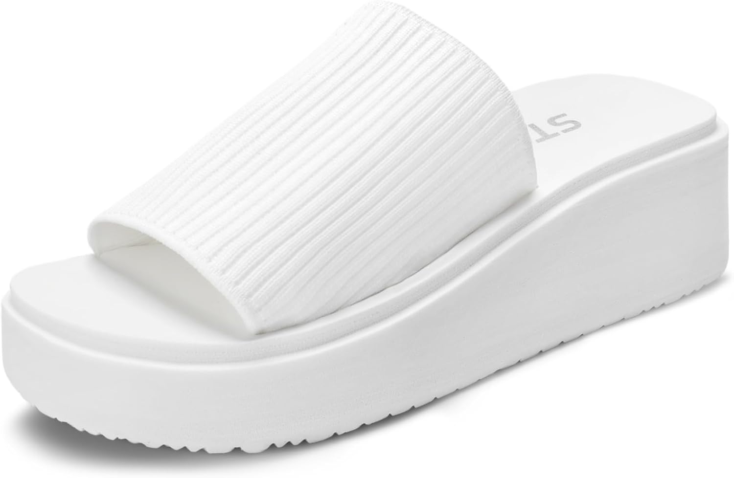 STQ Women's Platform Sandals - Comfort Memory Foam