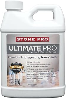 StonePro – Ultimate Pro Sealer (1 Pint – 16 Fl Oz) (for Sealing Granite, Slate, Quartzite & Dense Stone)