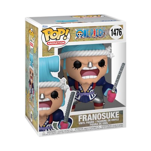 Funko Pop! Super: One Piece - Franky - Franosuke - (Wano) - Figura de Vinilo Coleccionable - Idea de Regalo- Mercancia Oficial - Juguetes para Niños y Adultos - Anime Fans