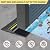Storystore Universal Garage Bottom Threshold Seal Strip with Adhesives 10ft,Rubber Seal for Garage Doors, Garage Door Weather Stripping Replacement(Black)