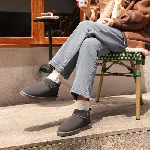 Image of DREAM PAIRS Ankle Winter Mini Boots for Women