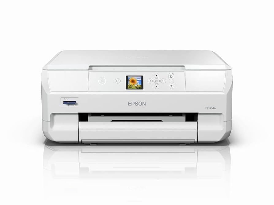 【未開封品】EPSON プリンター EP-714A Amazon.co.jp: エプソン プリンター A4インクジェット複合機