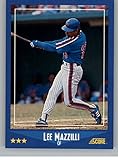 1988 Score #158B Mazilli Lee Mazzilli COR New York Mets Official MLB Baseball Trading Card in Raw (NM or Better) Condition