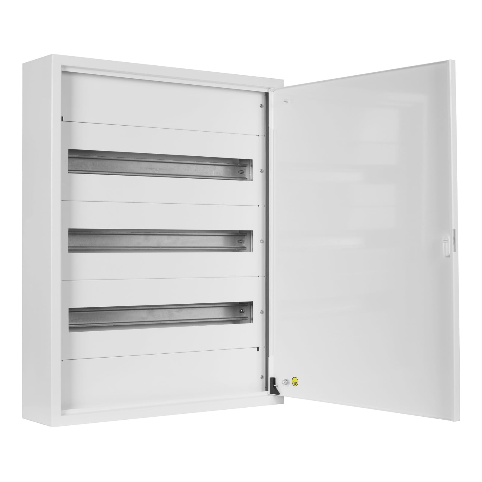 Doktorvolt Boîte de distribution - Boîte à fusibles en métal - Armoire de distribution en saillie - 72 modules 3 rangées IP30 1543
