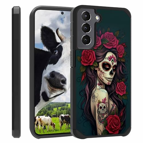 ZXHSBROK Galaxy S23 X}zP[X ϋv 2 in 1 fAC[ nCubh n[h PC & \tgVR ϏՌ یP[X Samsung Galaxy S23 5Gp VK[XJ K[ [Y