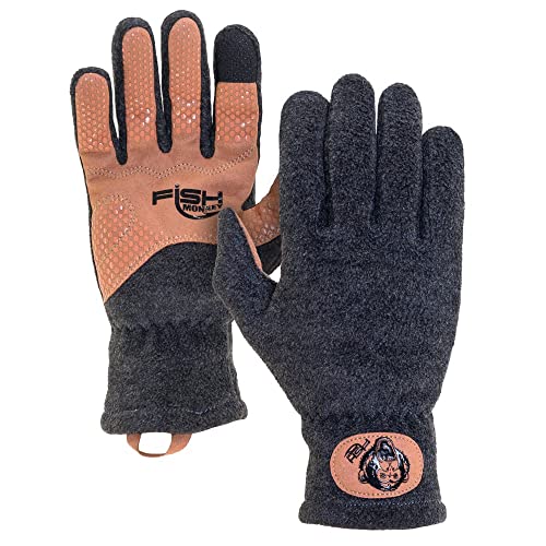 Fish Monkey FM33-CH-XXL Task Fleece Fishing Glove 2XL