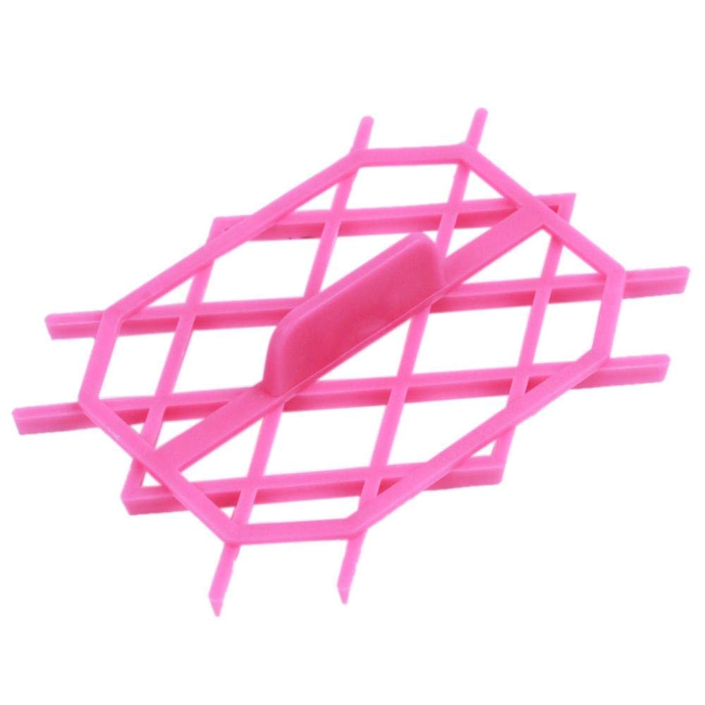 LSY Cookie Tools Fondant Embosser Flower Cookie Cutters Diamond Shaped Cookie Decorating Cake Tools Kitchen Supplies,A