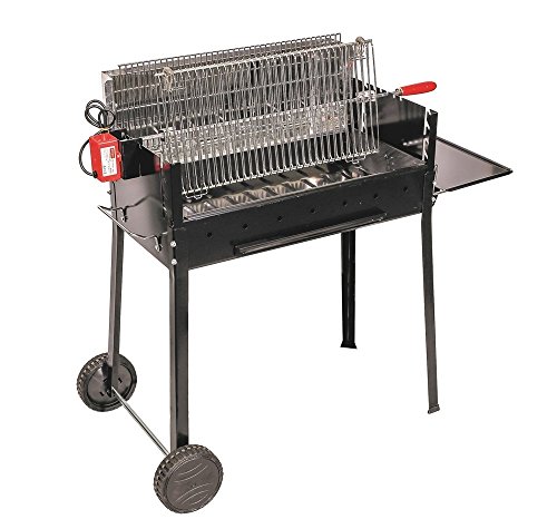 Barbacoa de carbón vegetal Ferraboli Mod. Vertigo Deluxe, diámetro 118u00a0x 57u00a0cm