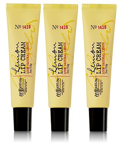 Lot of 3 C.O. Bigelow Lemon Lip Cream 14g/0.5oz