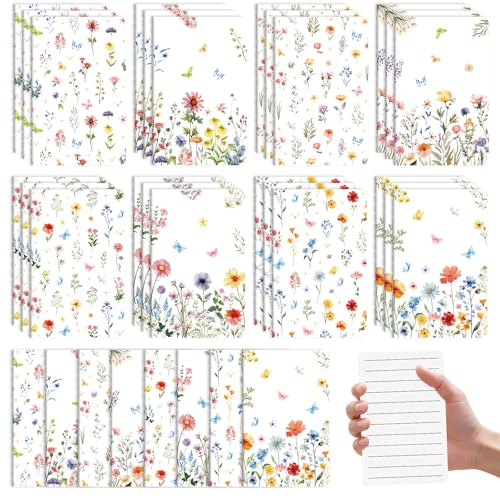 Carnets de notes esthétiques floraux pour organiser votre quotidien au bureau et à l'école