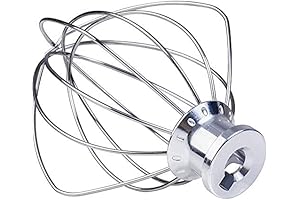 Canamax K45WW Tilt-Head Stainless Steel Wire Whip Replacement for KitchenAid Mixer KSM15,...