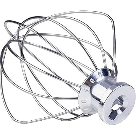 Canamax K45WW Tilt-Head Stainless Steel Wire Whip Replacement for KitchenAid Mixer KSM15,...