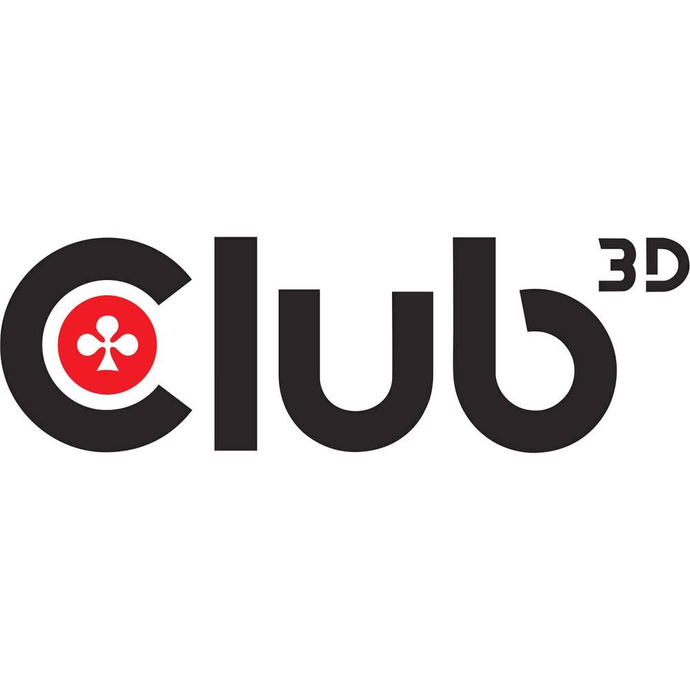 CLUB3D USB 3.1 Type C to HDMI 2.0 UHD Active Adapter - Cable Interface/Gender adapters (Male/Female, Black, Gold, 3840 x 2106 Pixels, 3840 x 2106 Pixels, Active)