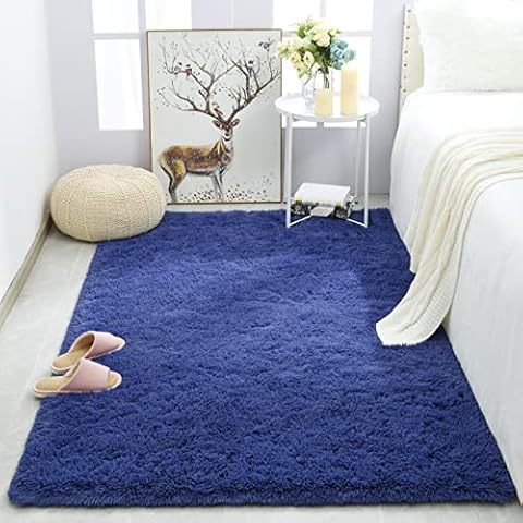 Merelax Fluffy Shag Area Rug Cover