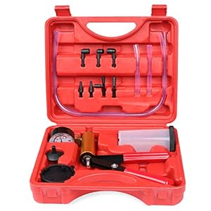 HSEAMALL Vakuumpumpe Bremsenentlüftungsgerät Hand Tester