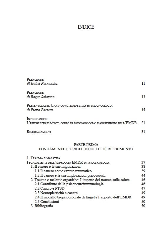 Manuale di EMDR in psiconcologia