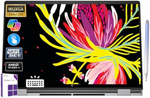 HP Envy x360 16" 2-in-1 Laptop, AMD Ryzen 5 8640HS AI Processor, ...