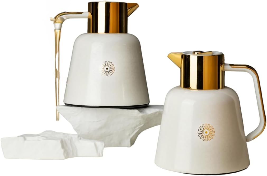 Vacuum Flask For Tea And Coffee from Misk - White