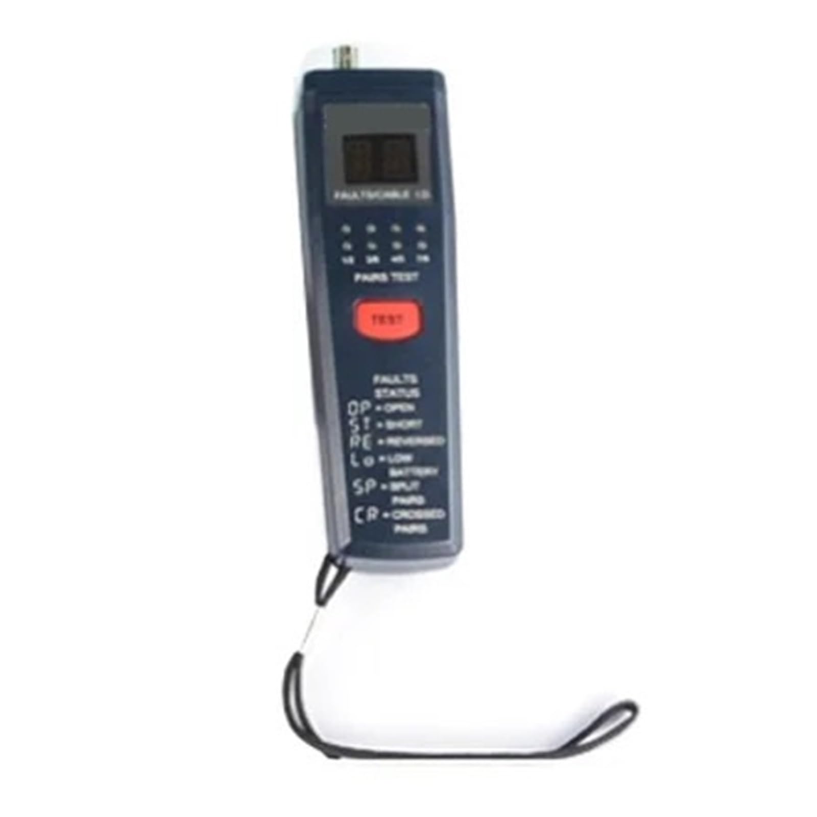 TES-45A Tester Kabla LAN/sieciowego CAT-5 Do Otwartego, Krótkiego, Odwróconego, Skrzyżowanego Podziału Dokładna Szybka Diagnostyka