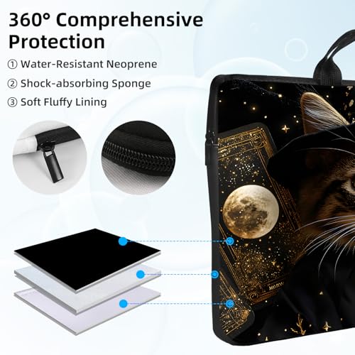 Funda para portátil 12 pulgadas con mouse pad y protección miniatura 3
