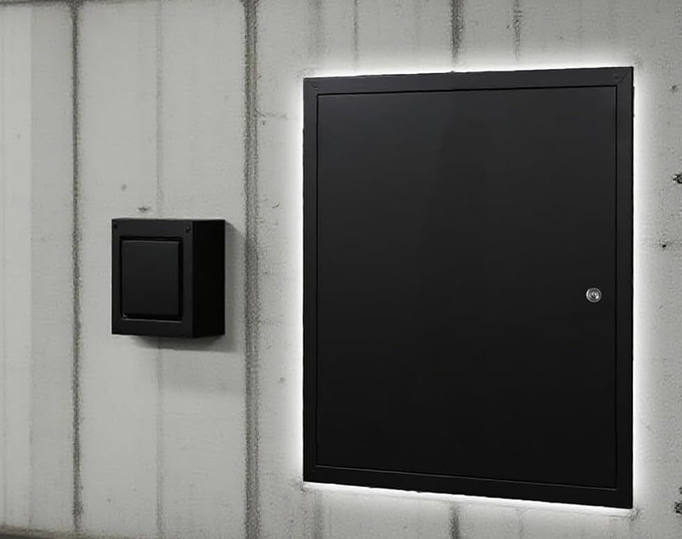 Waterproof Metal Access Hatch - Seamless Inspection Door for Residential & Commercial Use(381x381mm)