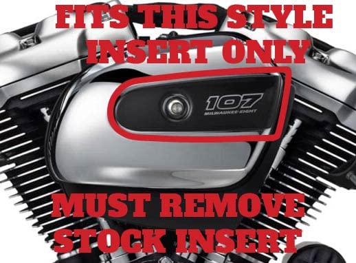 5.5 Inch Carbon Fiber Look Air Filter Cover For Harley Davidson – Round, Plastic, USA Made