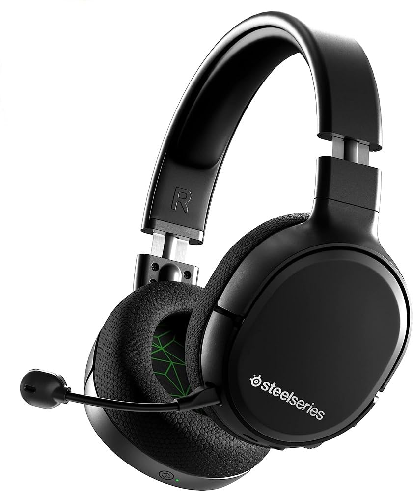 SteelSeries Arctis 1 Wireless Gaming Headset for Xbox – USB-C Wireless – Detachable ClearCast Microphone – for Xbox One, Series X, PS4/PS5, PC, Nintendo Switch and Lite, Android