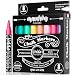 Loddie Doddie 8ct Chalk Markers- Macaron Pastel Colors for use on Chalk, Dry Erase and Glass surfaces