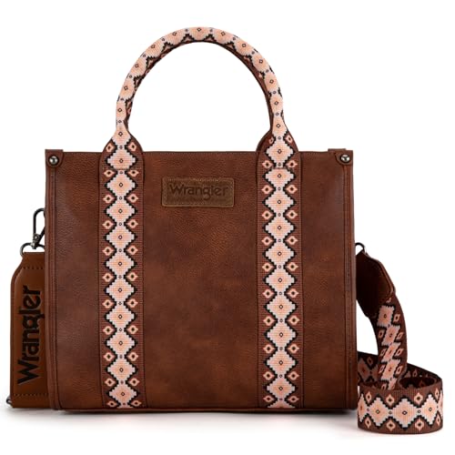 Bolso Tote Wrangler para mujer con asa y cierre miniatura 1