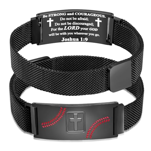 Pulsera ajustable con motivo deportivo para hombres miniatura 1