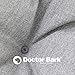 Doctor Bark Hundekissen Urban - orthopädisches Hundebett für mittlere Hunde - waschbar bis 95°C - robuste Indoor/Outdoor Hundematratze - Made in Germany (M - 70x50 cm, Schwarz)