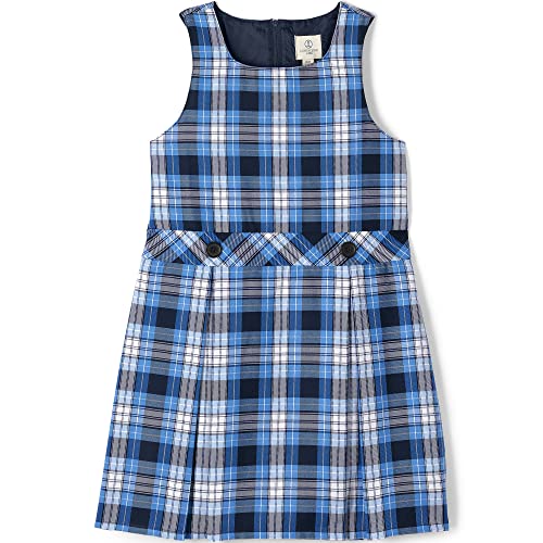 Lands' End Girls Uniform Plaid Jumper